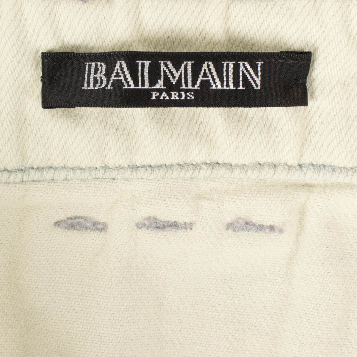 Light Blue Bleached Moto Jeans