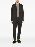 Homme Plissé Issey Miyake pleated single-breasted blazer