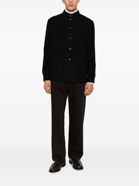 Tagliatore mandarin-collar button-fastening blazer