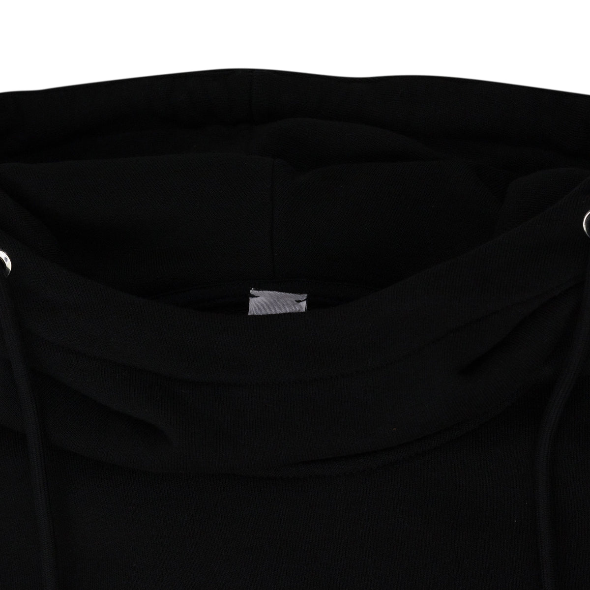 Black Classic Hidden Pocket Hoodie
